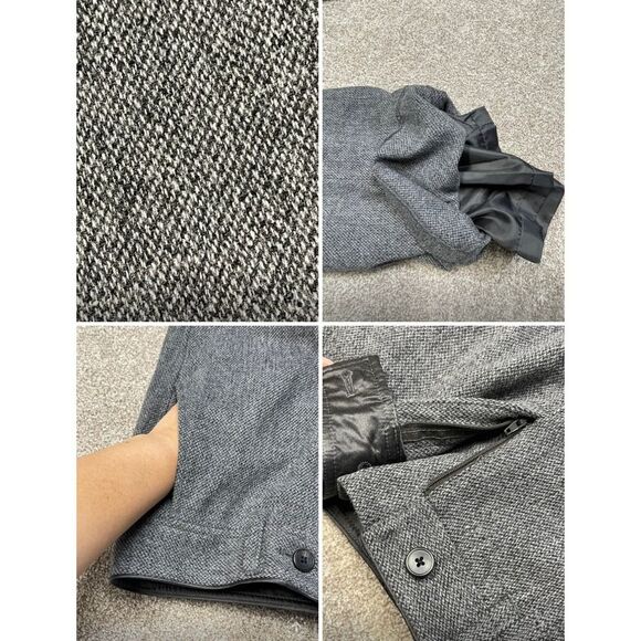 Eddie Bauer Vashon fit trouser womens 6  twill vashn gray wool blend nwt - Picture 11 of 12